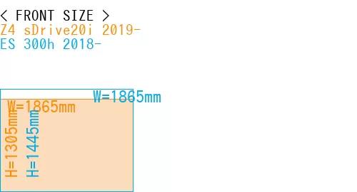 #Z4 sDrive20i 2019- + ES 300h 2018-